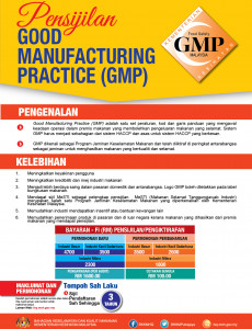 BKKM - Pensijilan Good Manufacturing Practice (GMP)